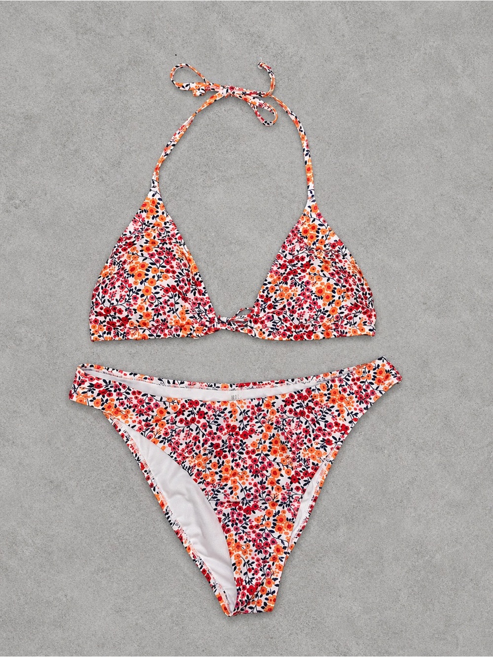 QJQ Women's 2 Piece Floral Bikini Set Multicolor - Size Large